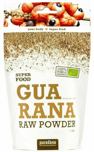 Purasana  Guarana Powder BIO 100g porovnat ceny