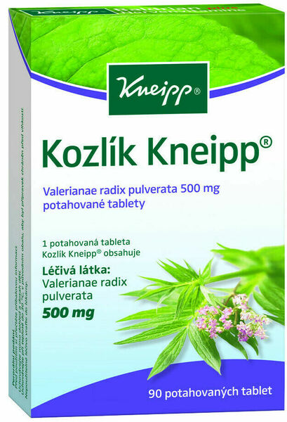 Kneipp Kozlík 500mg 90 tablet porovnat ceny