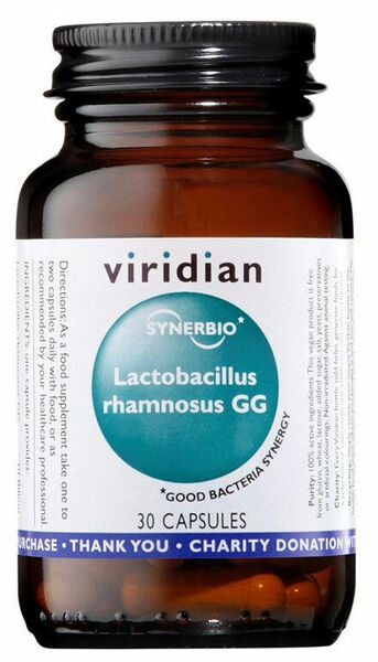 Viridian Synerbio Lactobacillus Rhamnosus GG 30 kapslí porovnat ceny