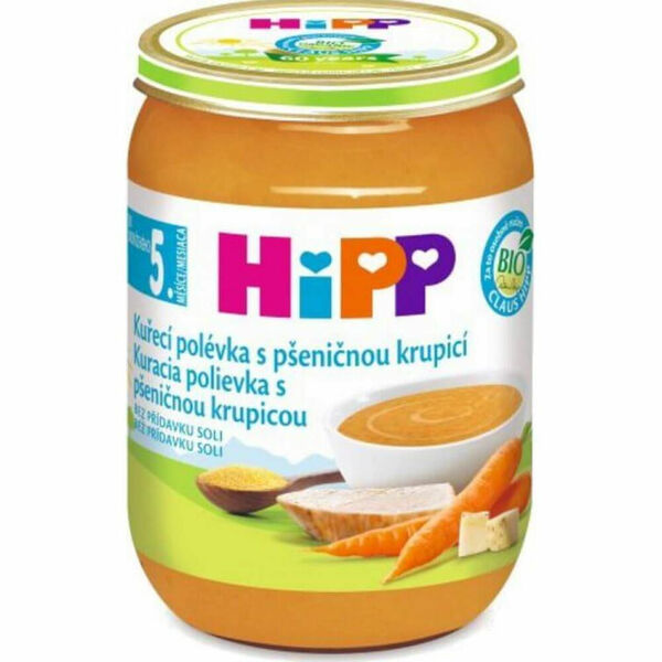 HiPP BIO Polévka Kuřecí s pšeničnou krupicí 190 g porovnat ceny