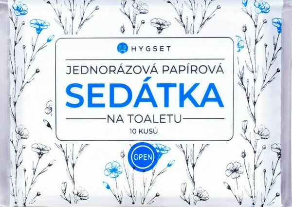 Hygset Jednorázová papírová sedátka na toaletu 10ks porovnat ceny