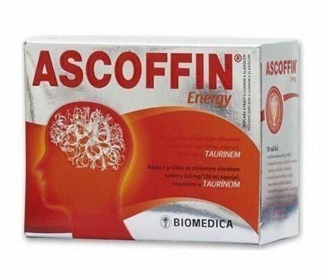 Biomedica Ascoffin Energy 10x8g porovnat ceny