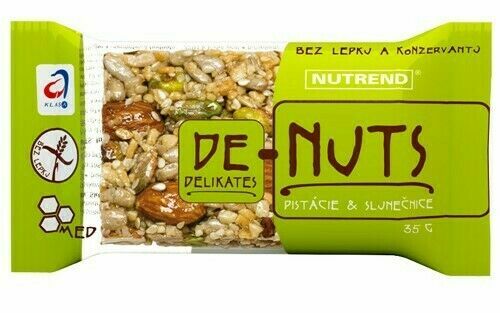 Nutrend  Denuts Ořechová tyčinka Pistácie&slunečnice 35g porovnat ceny