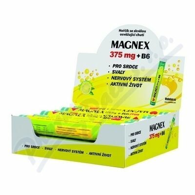Magnex 375mg + B6 tbl.eff. 12x20tbl. display porovnat ceny