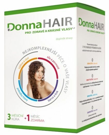 Donna HAIR 4-měsíční kúra 90+30 tobolek porovnat ceny