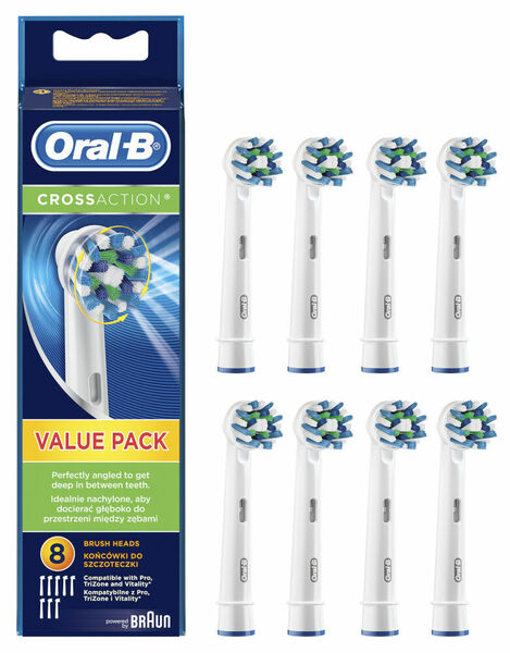 Oral-B EB 50-8 CROSS ACTION Náhradní hlavice 8ks porovnat ceny
