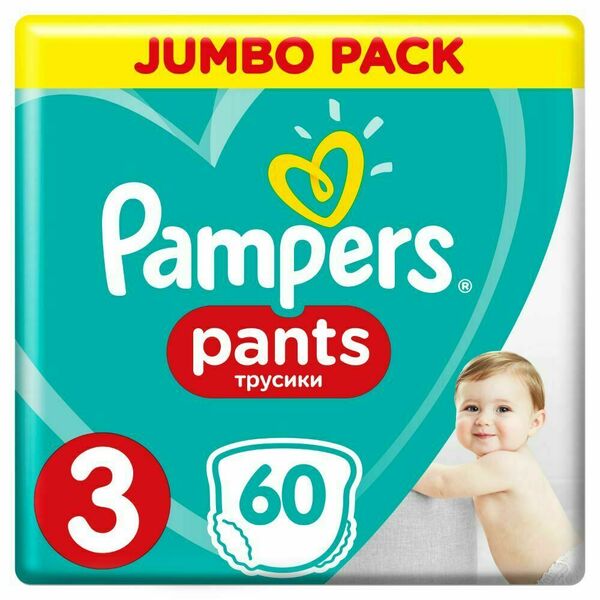 Pampers Pants S3 60ks, 6-11kg porovnat ceny