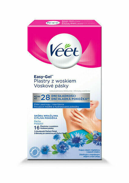 Veet Depil pásky podpaží 16ks porovnat ceny