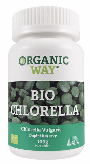 Organic WAY Chlorella Bio 100g tbl.400 porovnat ceny