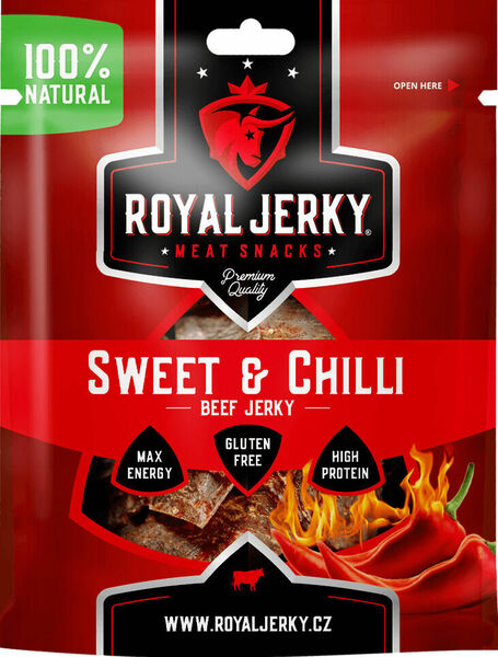 Royal Jerky Beef Sweet&Chilli 22g porovnat ceny
