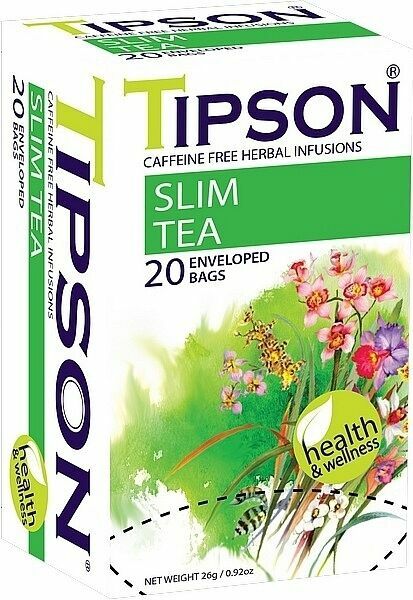 TIPSON Wellness Slim Tea přebal 20x1,3g porovnat ceny