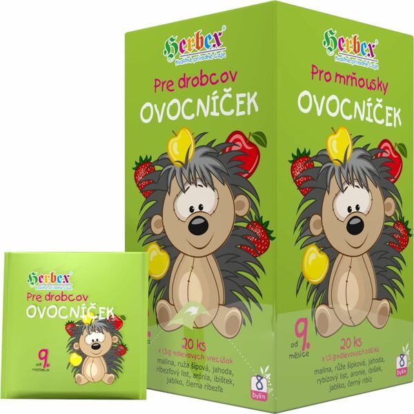 HERBEX Ovocníček pro mrňousky (od 9 měsíců) 20x1,5g porovnat ceny