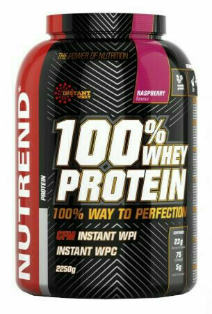 NUTREND 100% Whey Protein malina 2250g porovnat ceny