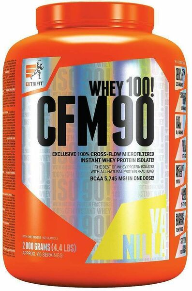 Extrifit CFM Instant Whey Isolate 90 2kg vanilka porovnat ceny