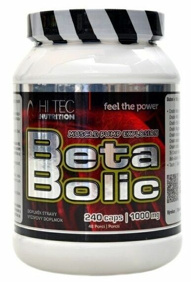 HiTec Nutrition Beta Bolic 240 kapslí porovnat ceny