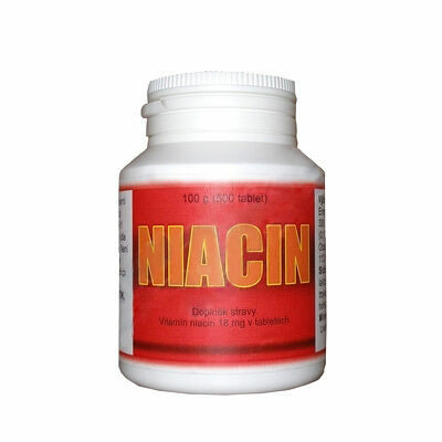Niacin 500 tablet porovnat ceny