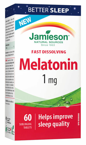 Jamieson Melatonin 1mg 60 tablet porovnat ceny