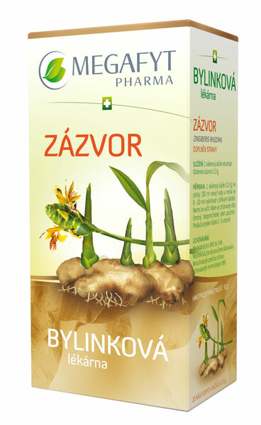 Megafyt Bylinková lékárna Zázvor 20x1.5g porovnat ceny