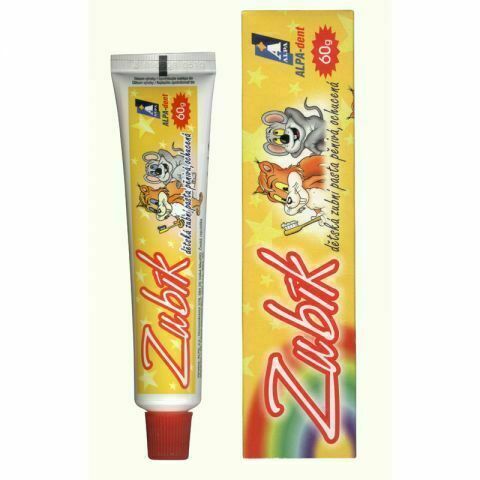 ALPA dent dětská zubní pasta ZUBÍK 60g porovnat ceny