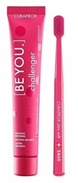 CURAPROX BE YOU Challenger set Pasta 90ml + CS 5460 Red porovnat ceny