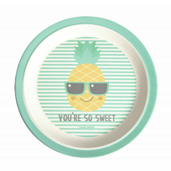 Canpol babies Bambusový talíř SO COOL Ananas porovnat ceny
