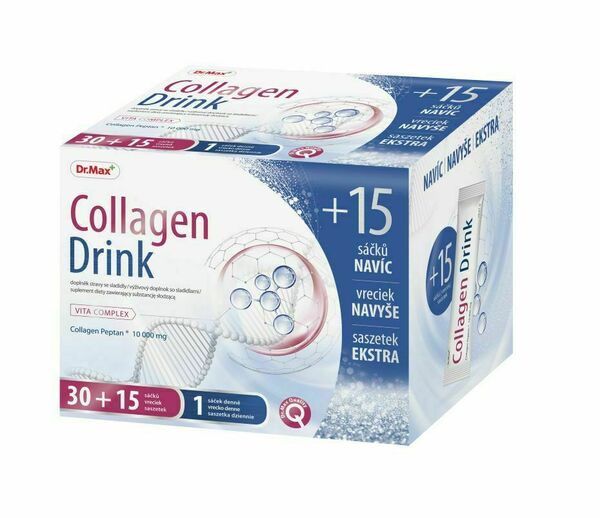 Dr.Max Collagen Drink dárkové balení 30+15 sáčků porovnat ceny