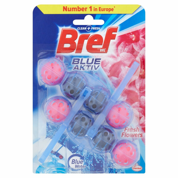 BREF Blue Aktiv Fresh Flowers tuhý WC blok 2x50 g porovnat ceny
