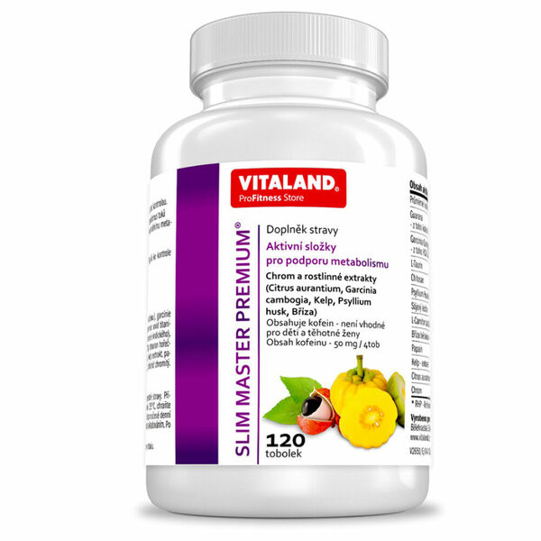 VITALAND Slim master premium 120 tobolek porovnat ceny