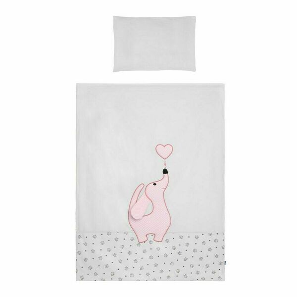 Belisima Baby  5-dílné ložní povlečení Belisima Lovely Puppy 90/120 růžové porovnat ceny