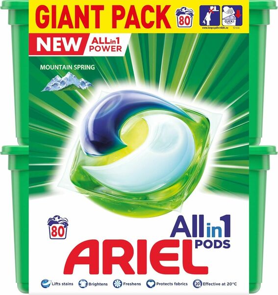 Ariel Mountain Spring Gelové kapsle 2x40ks porovnat ceny