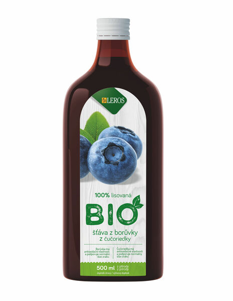 Leros BIO Šťáva z borůvky 500 ml porovnat ceny