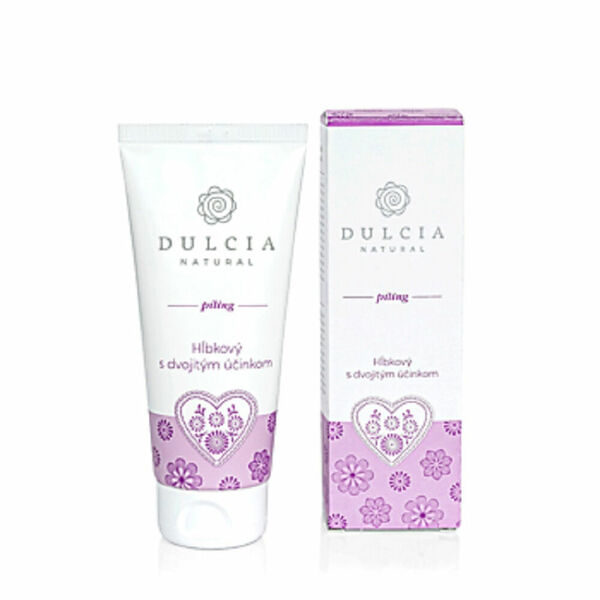 DULCIA Natural Hloubkový peeling s dvojitým účinkem 75 ml porovnat ceny