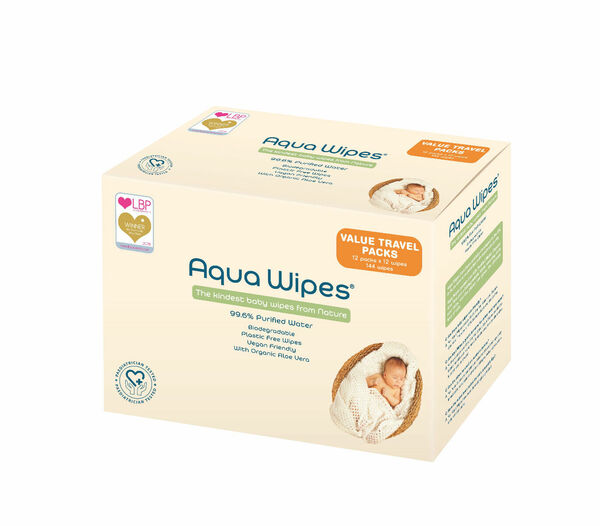 Aqua Wipes EKO Vlhčené ubrousky box 12x12 ks porovnat ceny