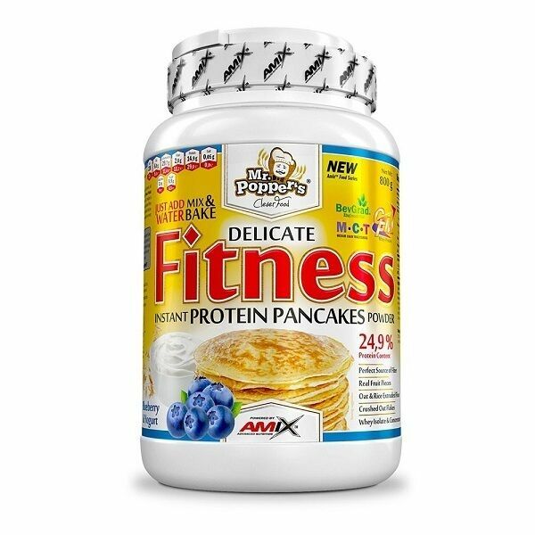 Amix Fitness Protein Pancakes, borůvka a jogurt, 800g porovnat ceny