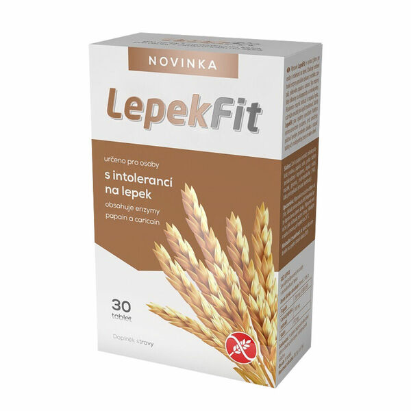 LepekFit pro osoby s intolerancí na lepek 30 tablet porovnat ceny