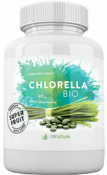 Allnature Chlorella BIO 450 tablet porovnat ceny