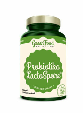 GreenFood Nutrition Probiotika LactoSpore 90cps porovnat ceny