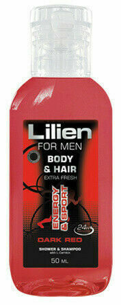 Lilien sprchový gel a šampon Dark Red 50ml porovnat ceny