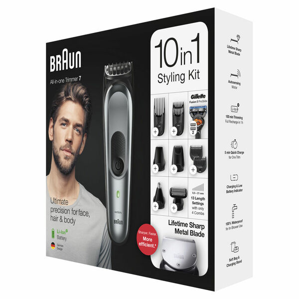 BRAUN MGK7221 zastřihovač vousů porovnat ceny