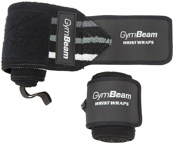 Bandáže na zápěstí – GymBeam unflavored black – universal porovnat ceny