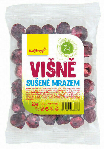 Wolfberry Višně lyofilizované 20g porovnat ceny