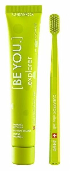 CURAPROX BE YOU Explorer set Pasta 90ml + CS 5460 Green porovnat ceny