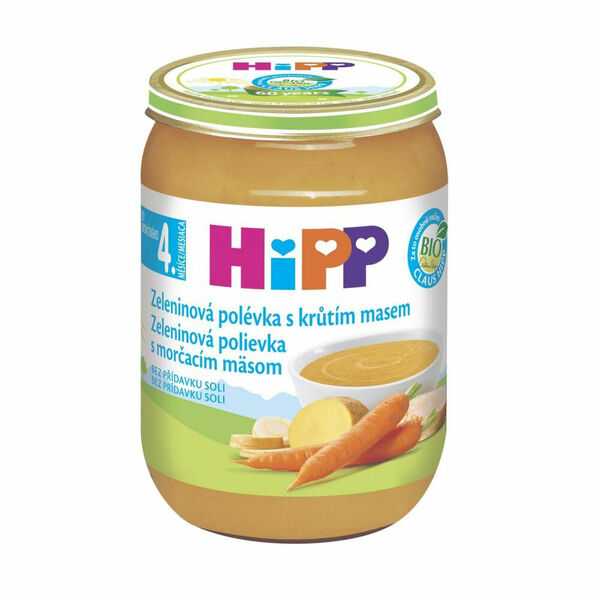 HiPP BIO Polévka Zeleninová s krůtím 190 g porovnat ceny