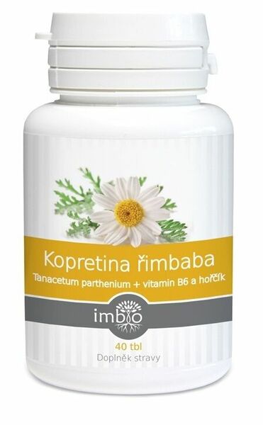 Imbio  Kopretina řimbaba + vitamin B6 a hořčík 40 tablet porovnat ceny