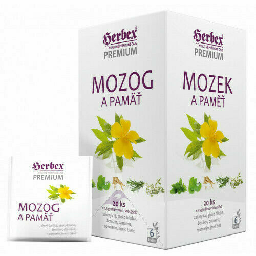 HERBEX Mozek a paměť n.s.20x1.5g porovnat ceny