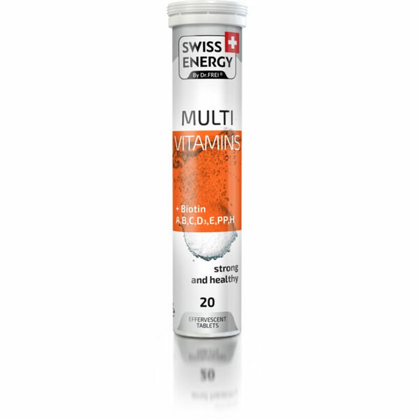 SWISS ENERGY Multivitamin + biotin 20 šumivých tablet porovnat ceny