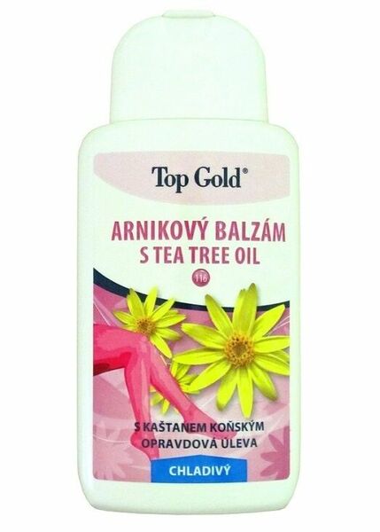 TOP GOLD Arnikový balzám s Tea Tree Oil 200ml porovnat ceny