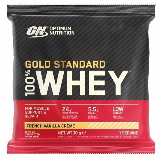 Optimum Nutrition Sample 100% Whey Gold Standard francouzský vanilkový krém 30g porovnat ceny
