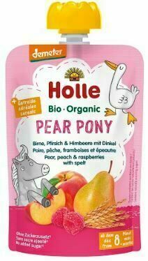 Holle Bio pyré - Blue bird- Hruška, jablko a borůvky s vločkami 100g porovnat ceny