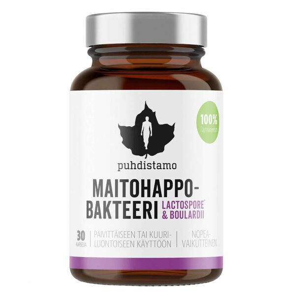 Puhdistamo Probiotika Lactic Acid Bacteria Boulardii 30 kapslí porovnat ceny